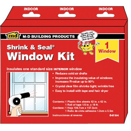 M-D Building Products M-D Building Products Clear Indoor Insulation Kit 62 in. W X 42 in. L 04184